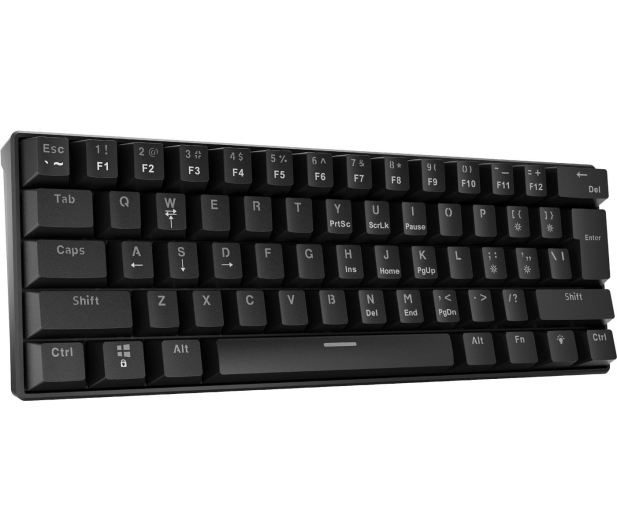 XPG Summoner Mini (Outemu Red) - Czarna - 1122533 - zdjęcie 5